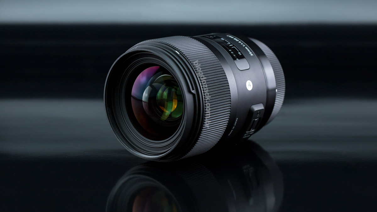 The Sigma 35mm f/1.4 DG HSM.