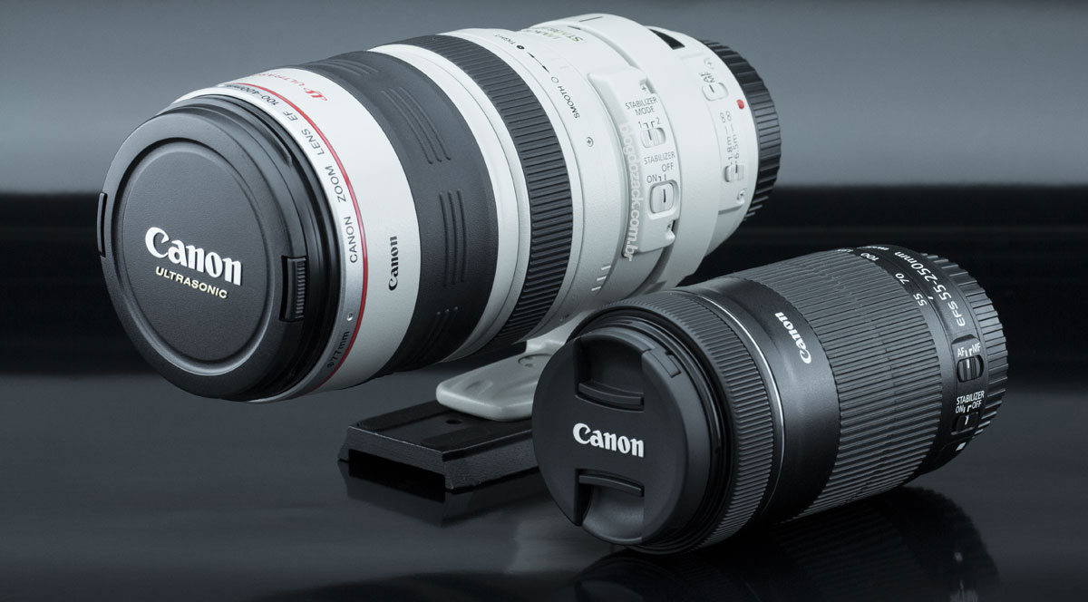 Canon　EF-S 55-250 IS STM空白にしております