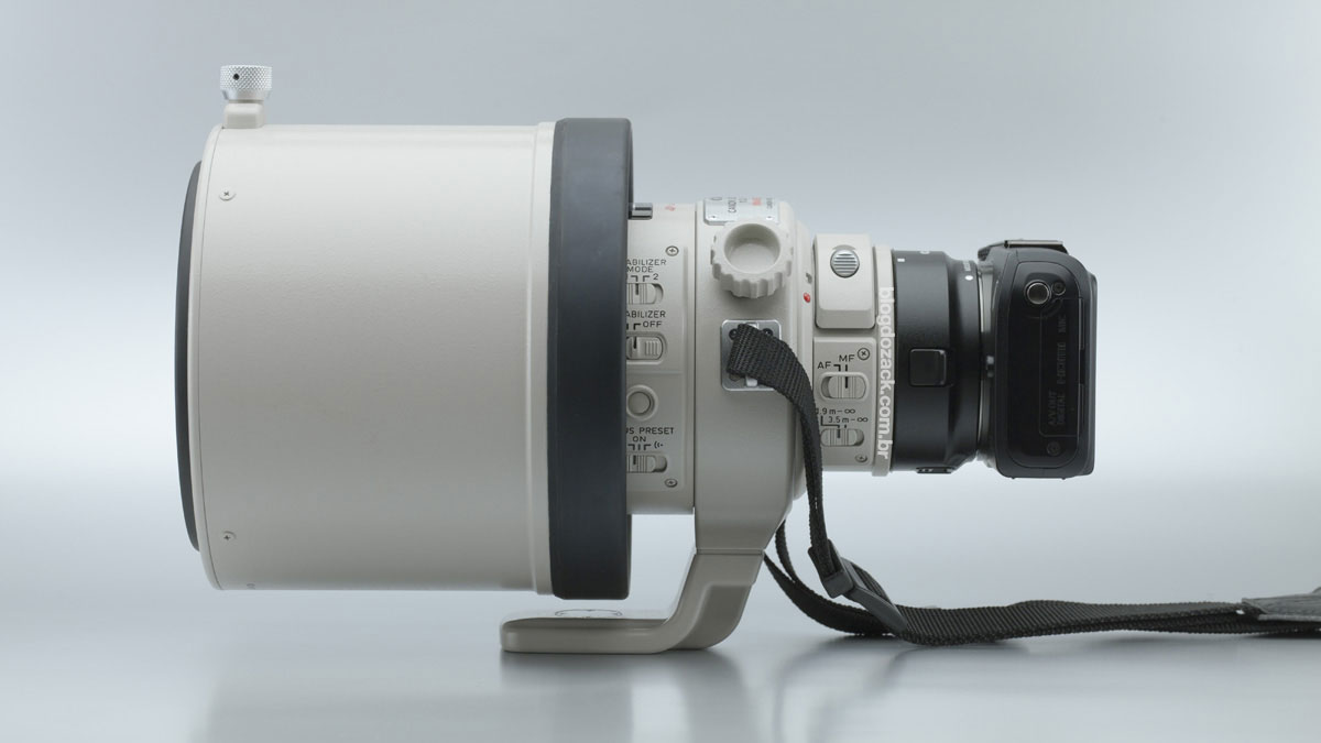 Canon EF 200mm f/2 L IS USM prime lens EOS M