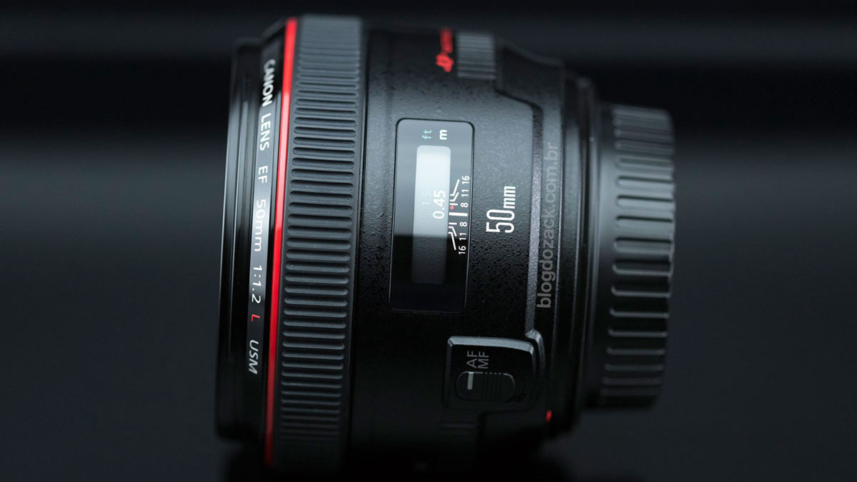 Lente Canon EF 50mm f/1.2L USM – WM FOTO & VIDEO