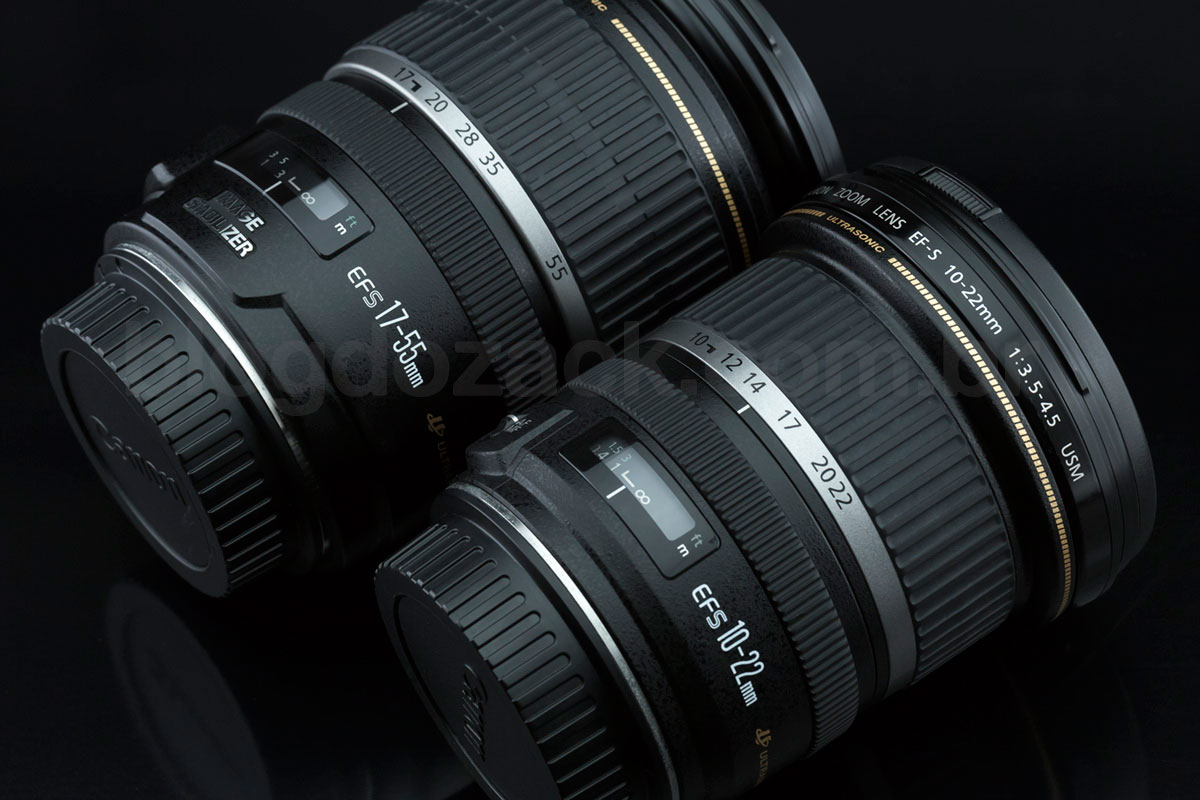 Canon EF-S 17-55mm f/2.8 IS USM 10-22mm