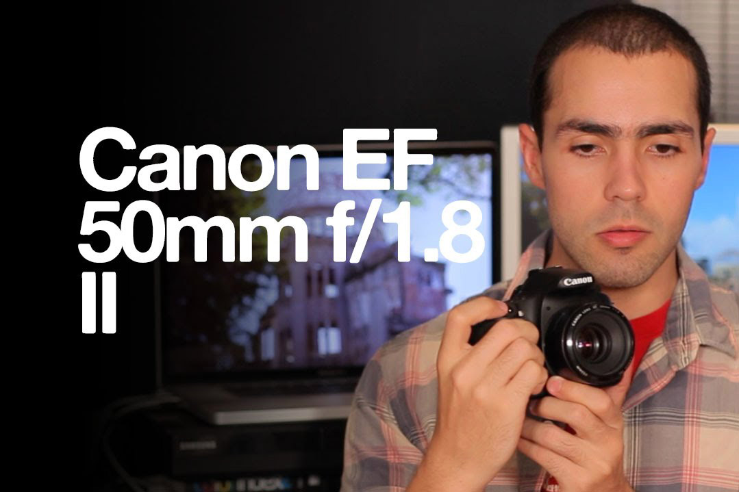 EF50mm F1.8 Ⅱ Canon Lente Canon EF 50mm f/1.8 II AF Seminova - Foto DHM - Tripés