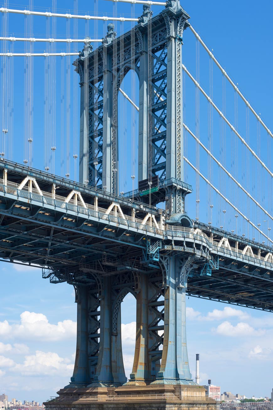 “Brooklyn Bridge” em f/13 1/80 ISO100.