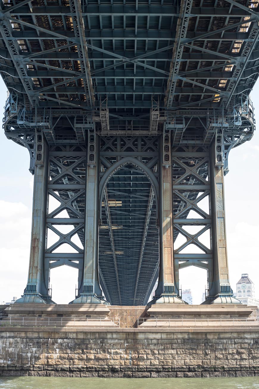 “Brooklyn Bridge II” em f/8 1/60 ISO125.