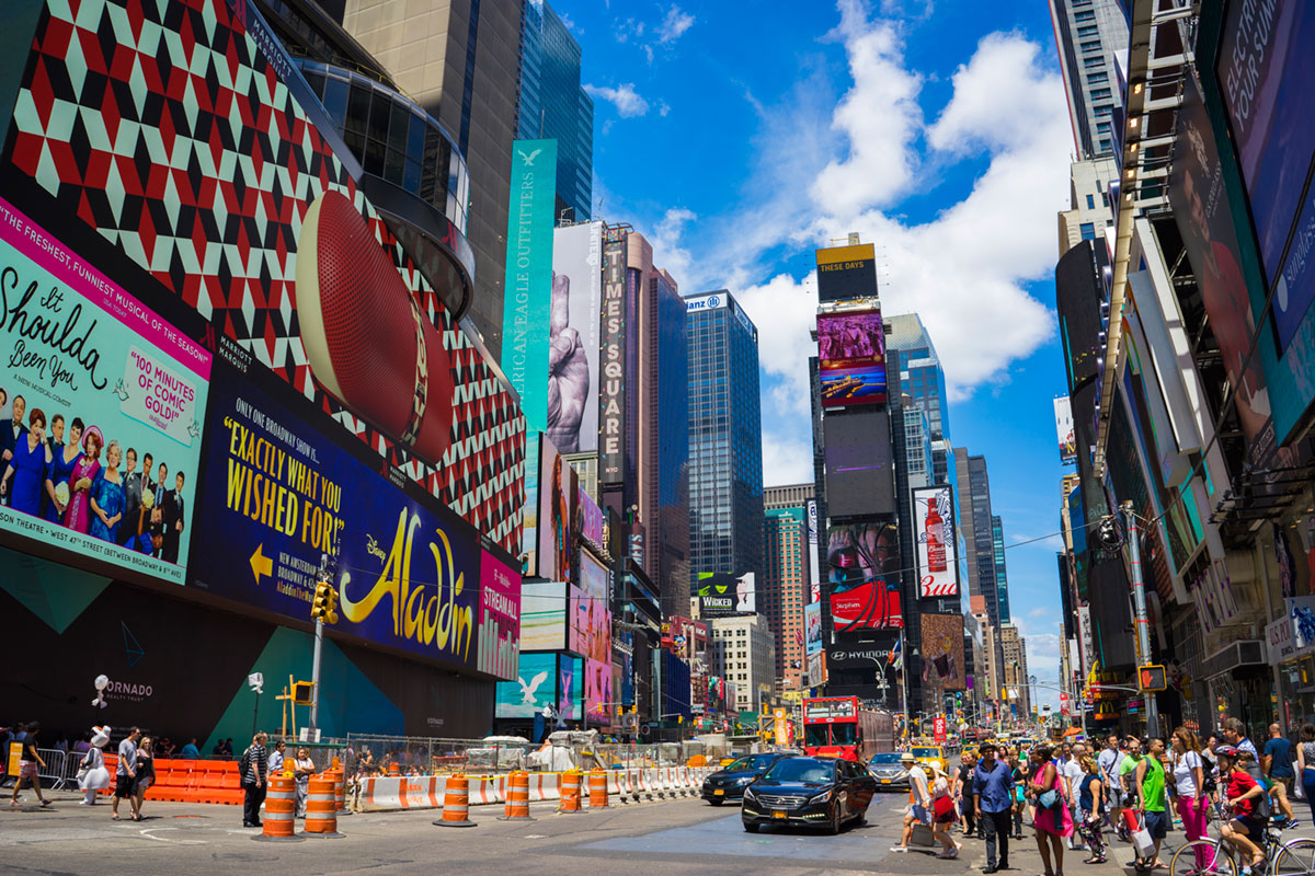 “Times Square” em f/8 1/250 ISO100.