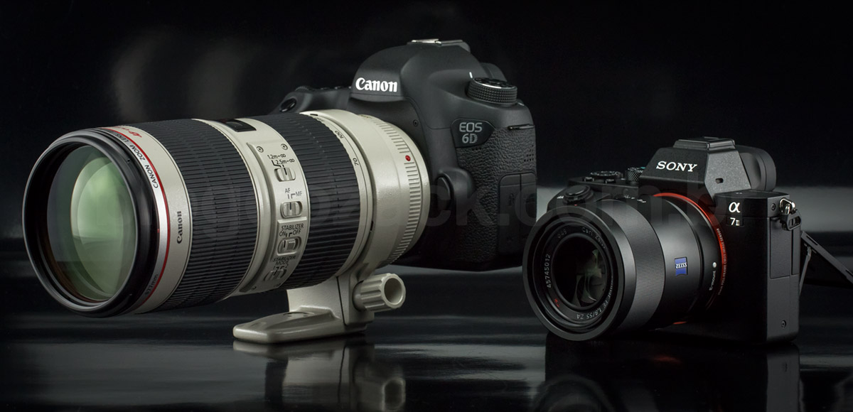 Canon EOS 6d Sony A7II