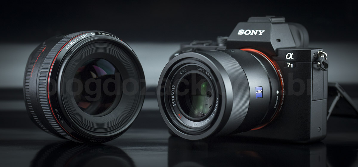 Sony FE 55mm f/1.8 ZA Canon EF 50mm f/1.2L USM
