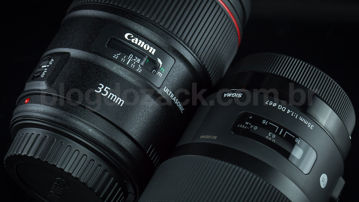 Canon EF 35mm f/1.4L II USM Sigma Art DG HSM