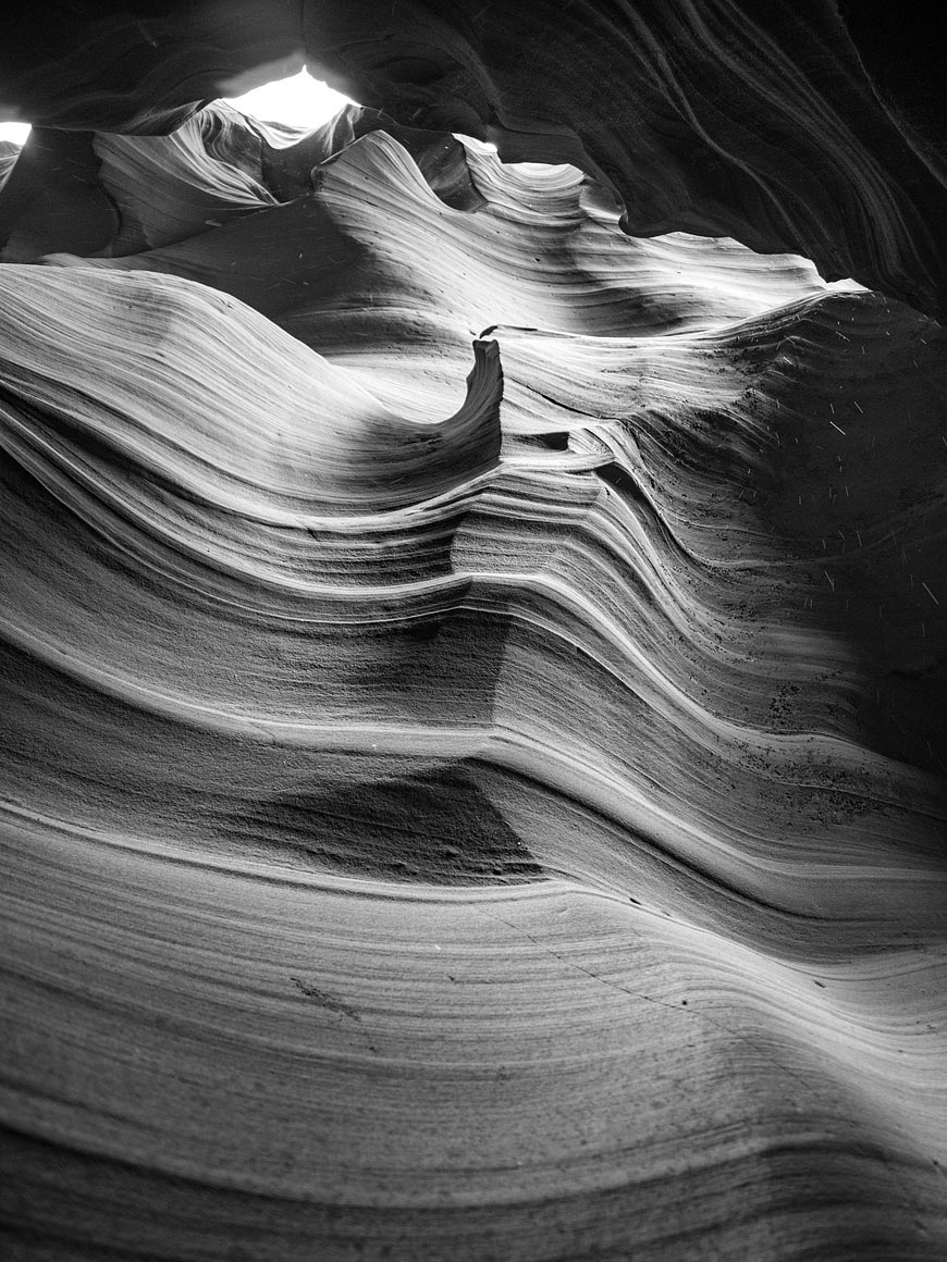 "Antelope Canyon" em f/3.5 1/60 ISO1000 @ 16mm. Todas as fotos com a Sony A6300.
