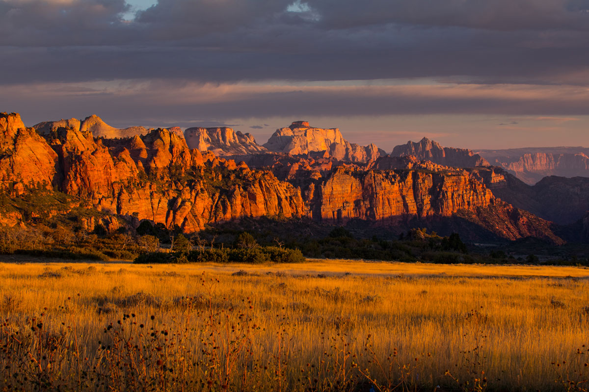 “Kolob Terrace” with the Sigma 50-100mm f/1.8 DC HSM at f/6.3 1/160 ISO160 @ 56mm.