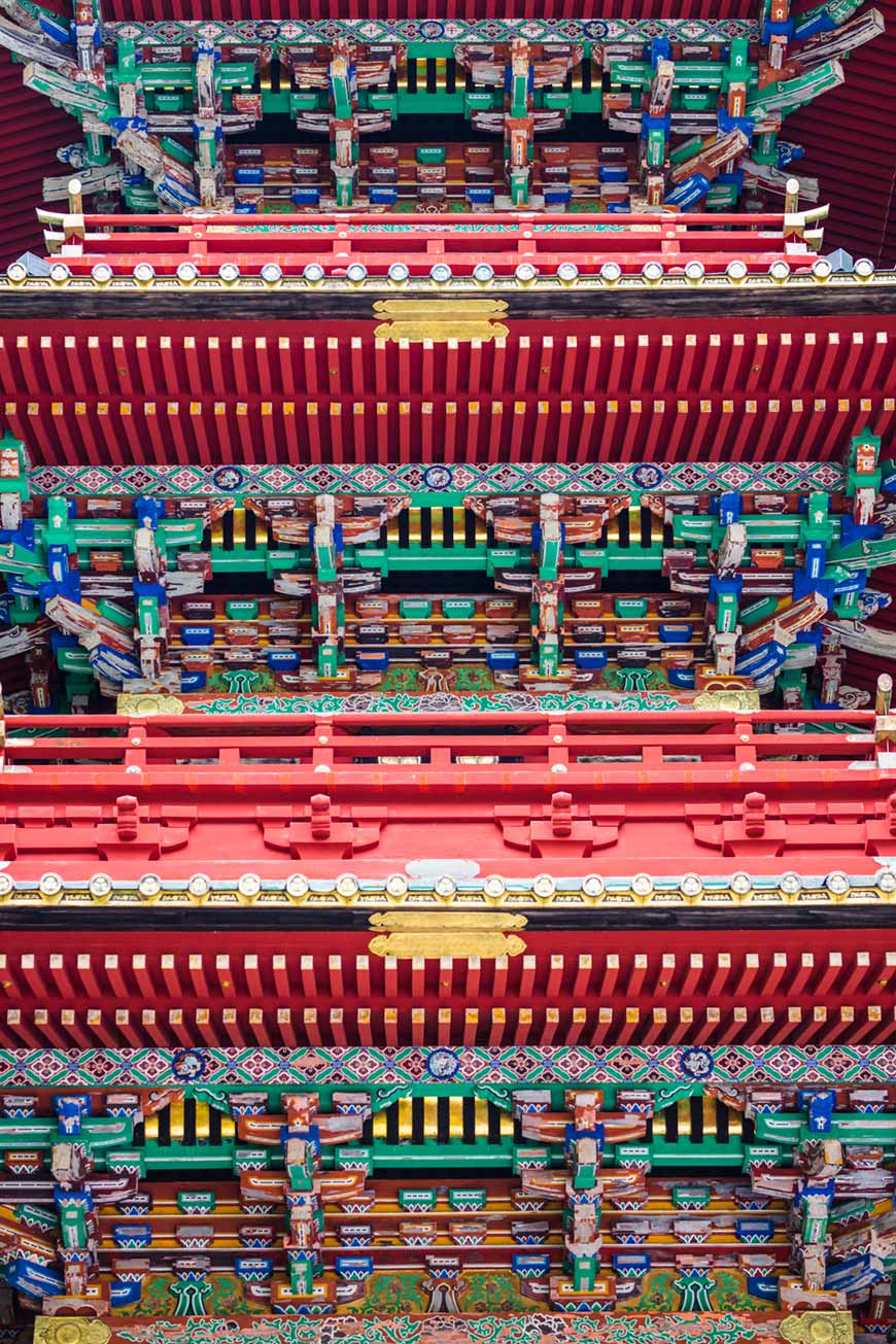 “Nikko Pagoda” em f/2.8 1/100 ISO500.